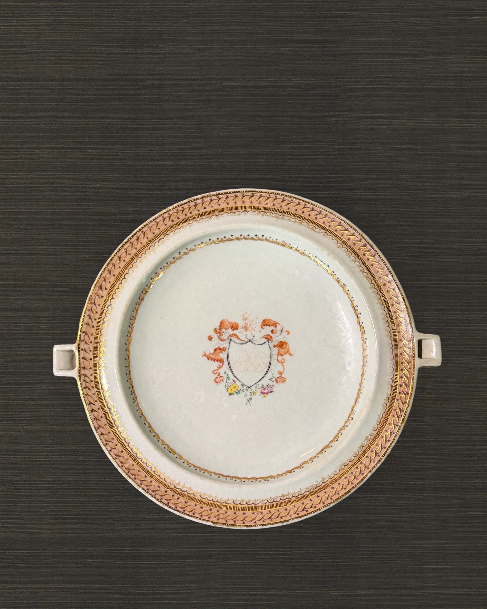 Qing Armorial Water plate