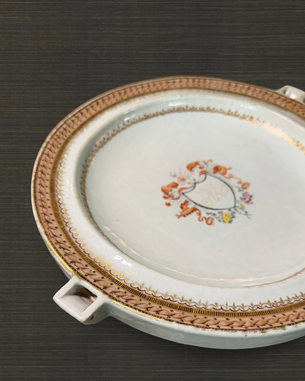 Qing Armorial Water plate