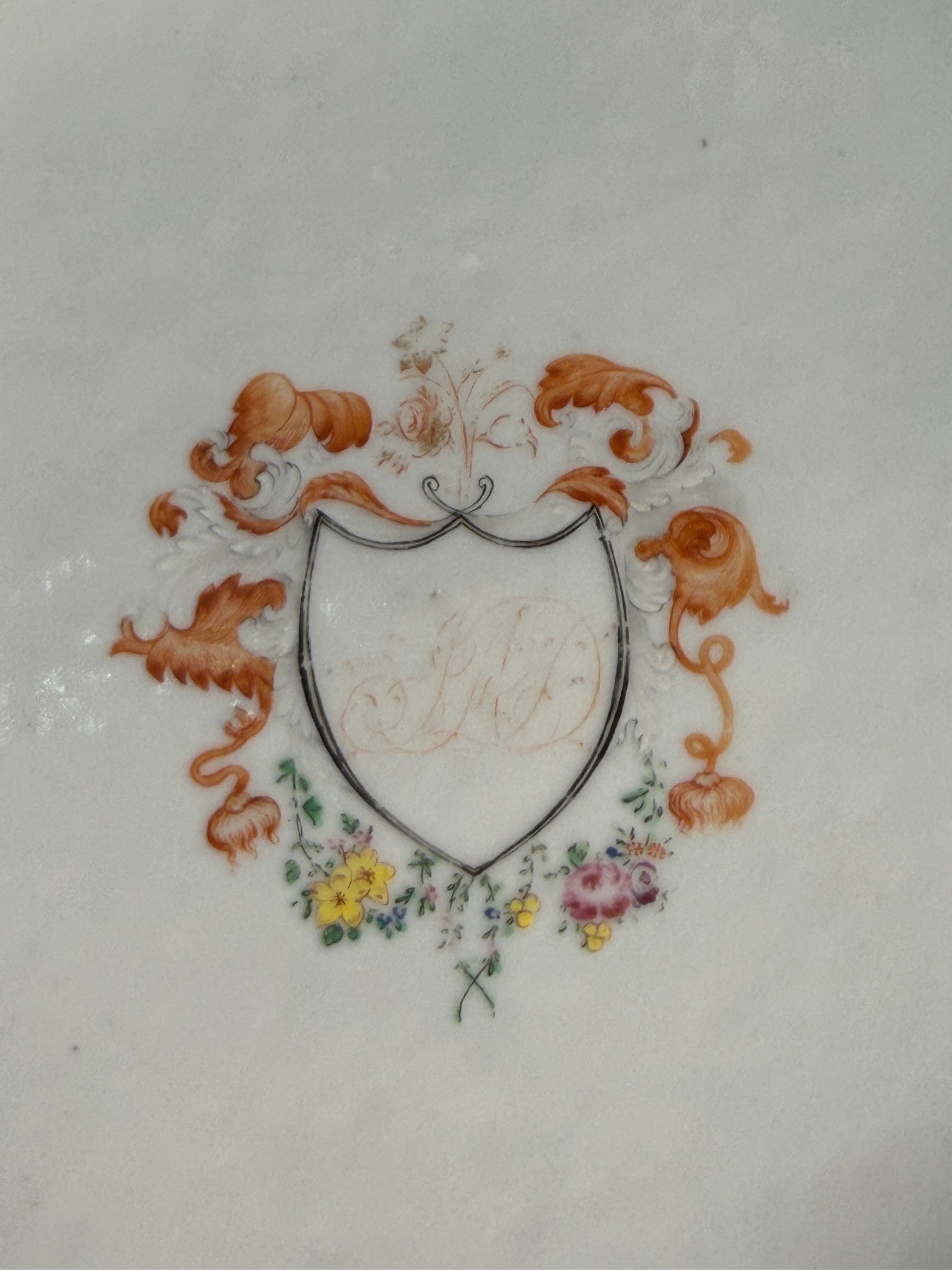 Qing Armorial Water plate