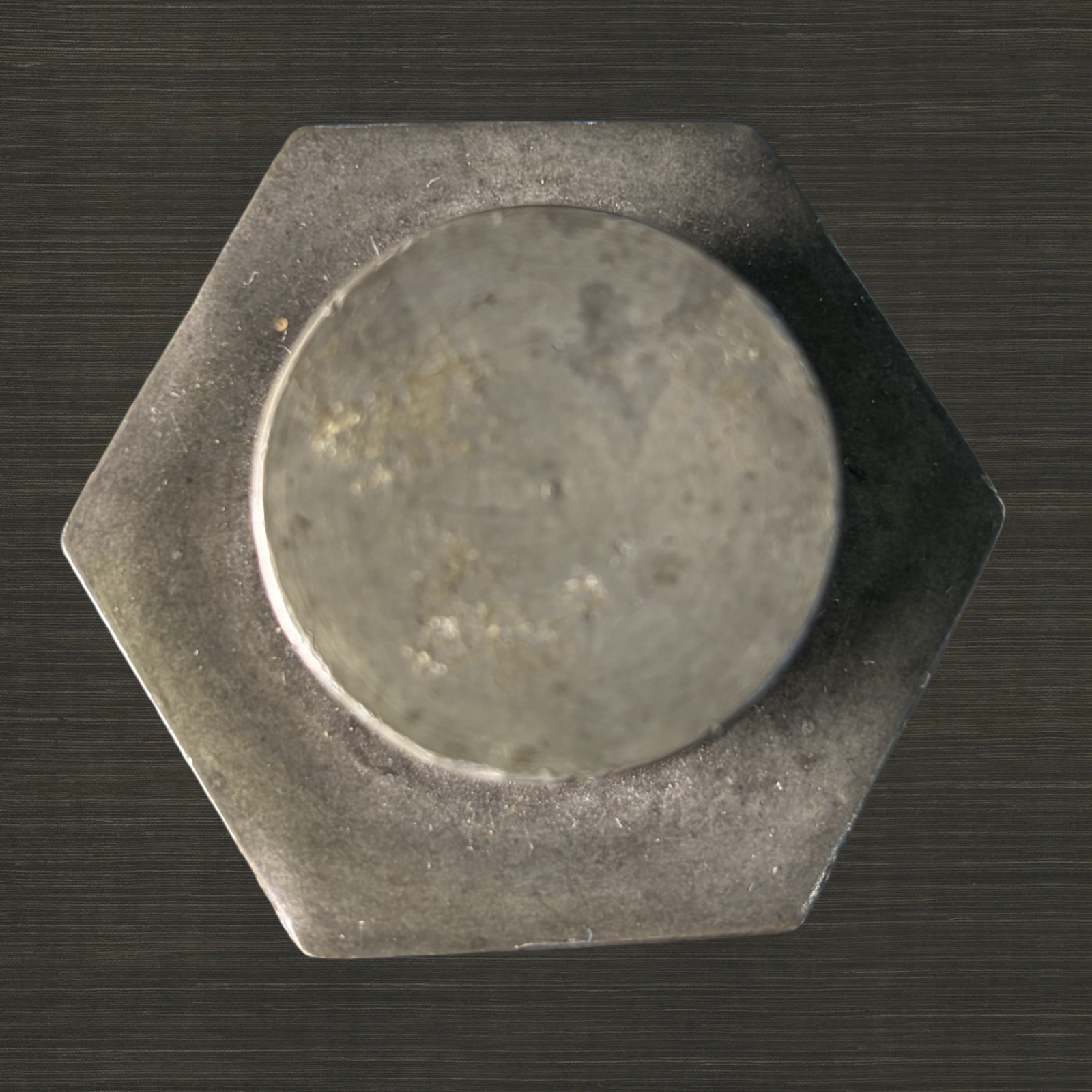 Pewter and Zietan Tea Canister