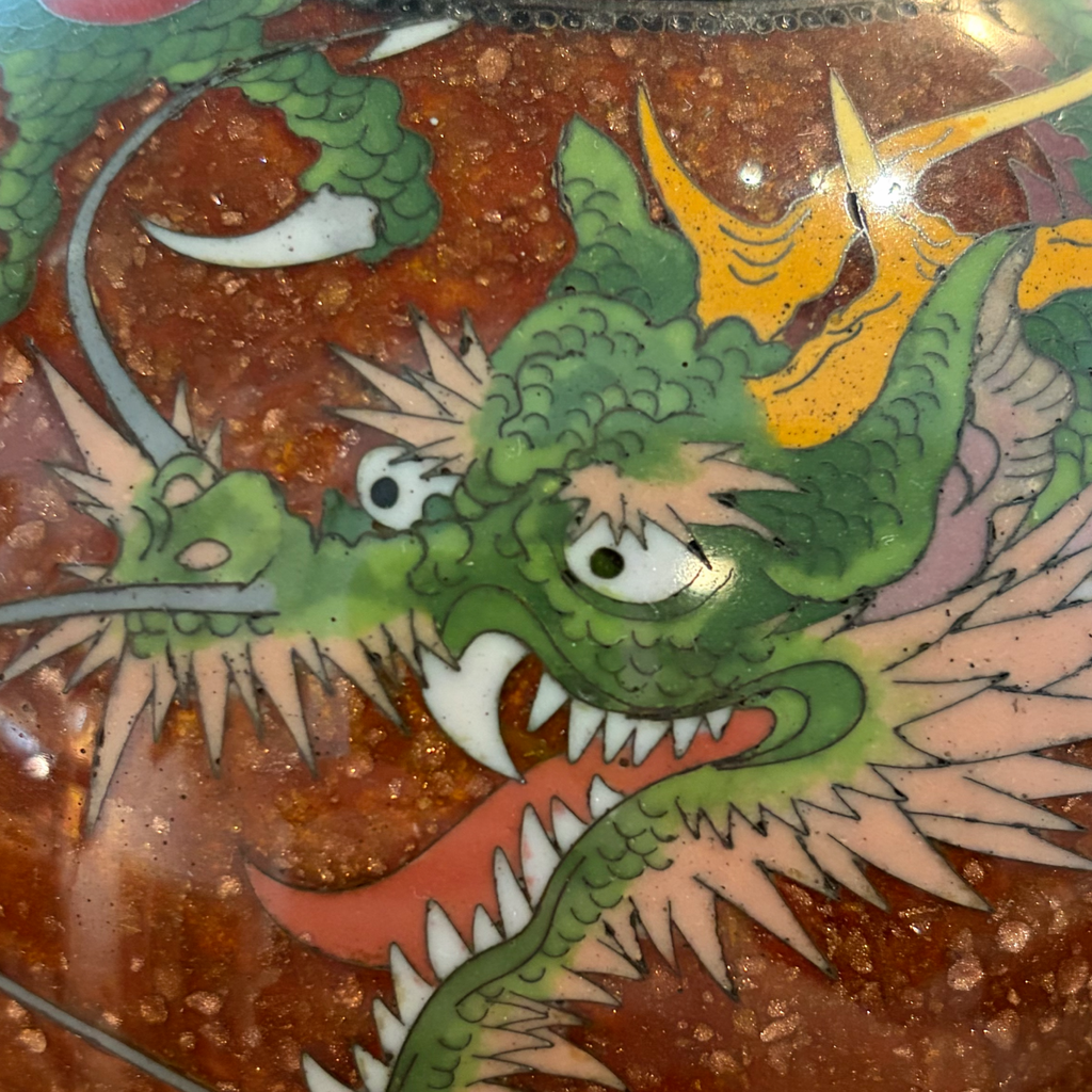 Meiji Cloisonné Vessel