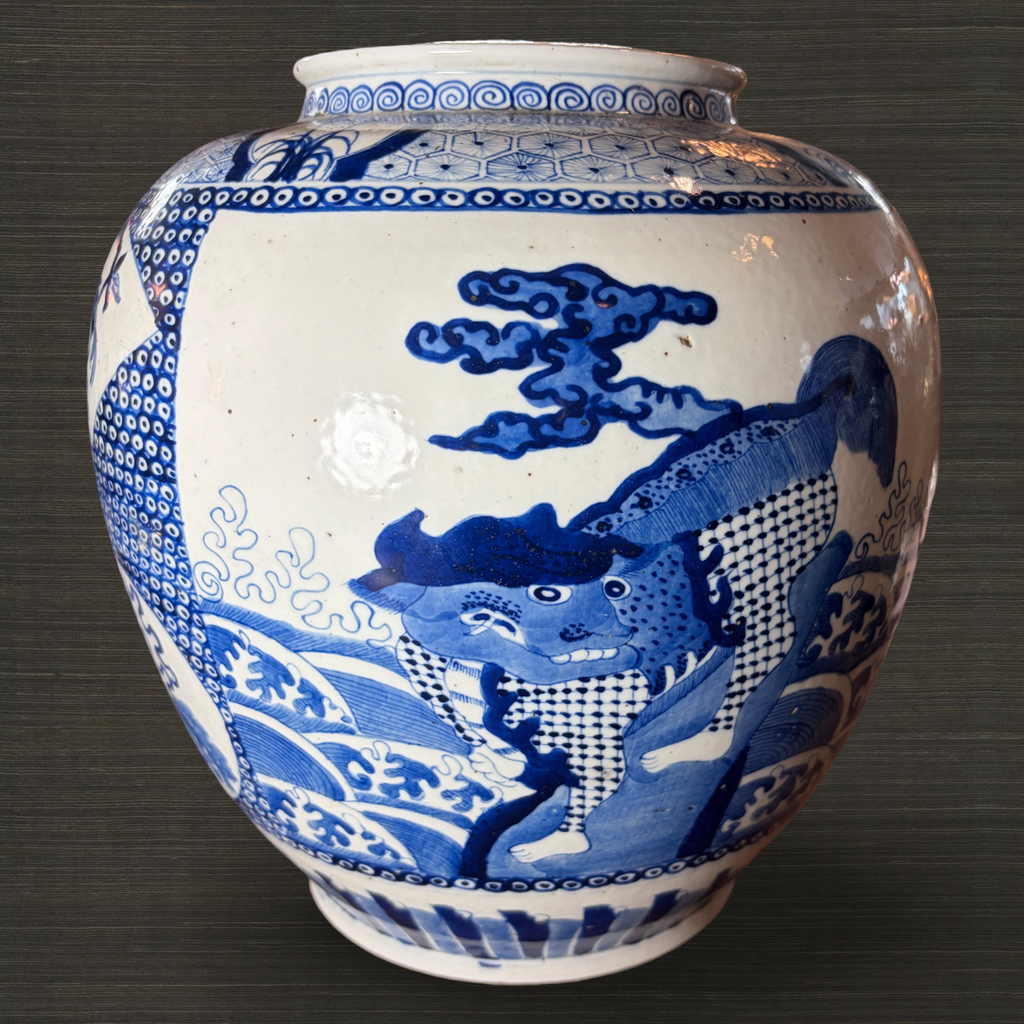 Foo Dog Ginger Jar