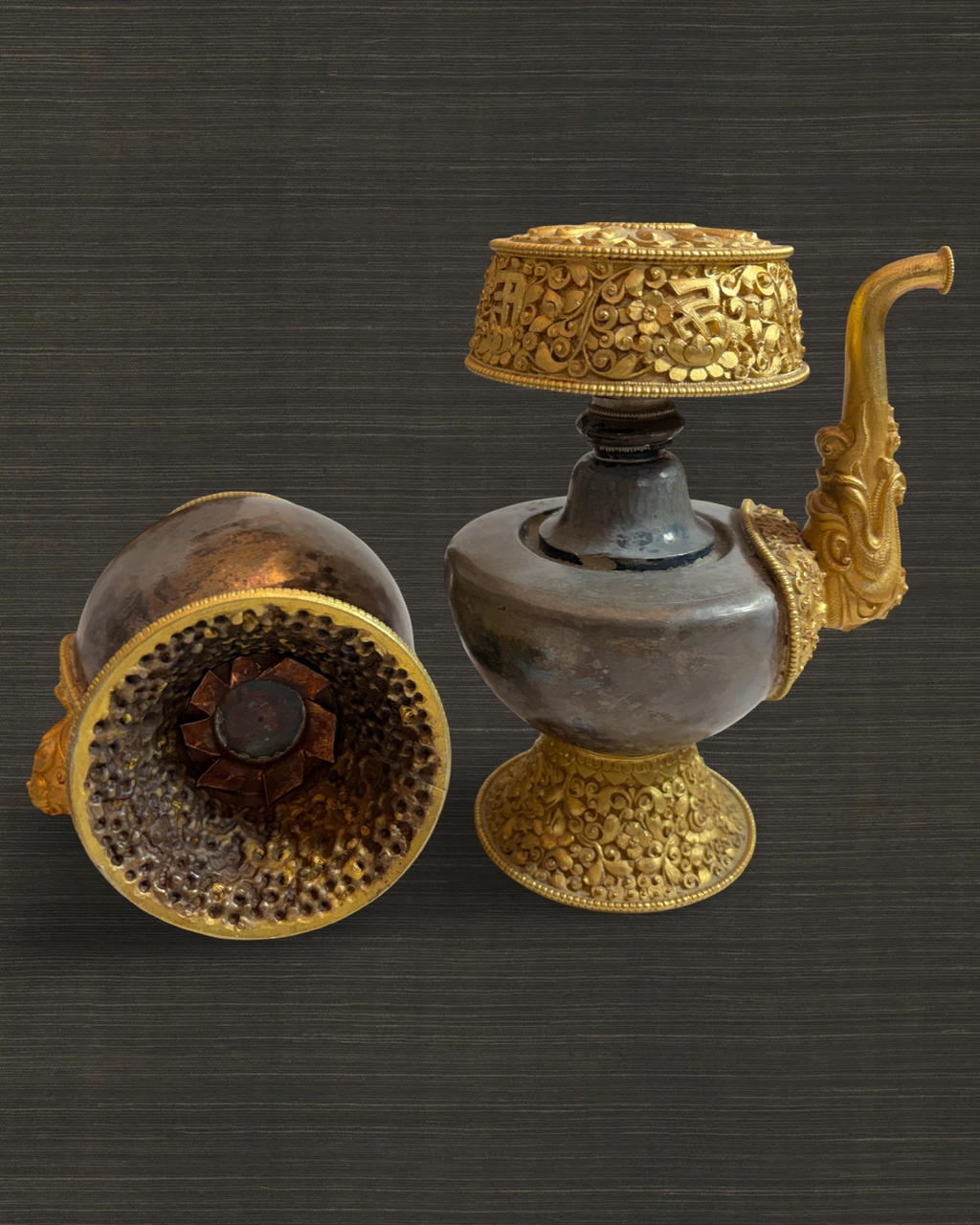 Pair of Tibetan Bhumpas