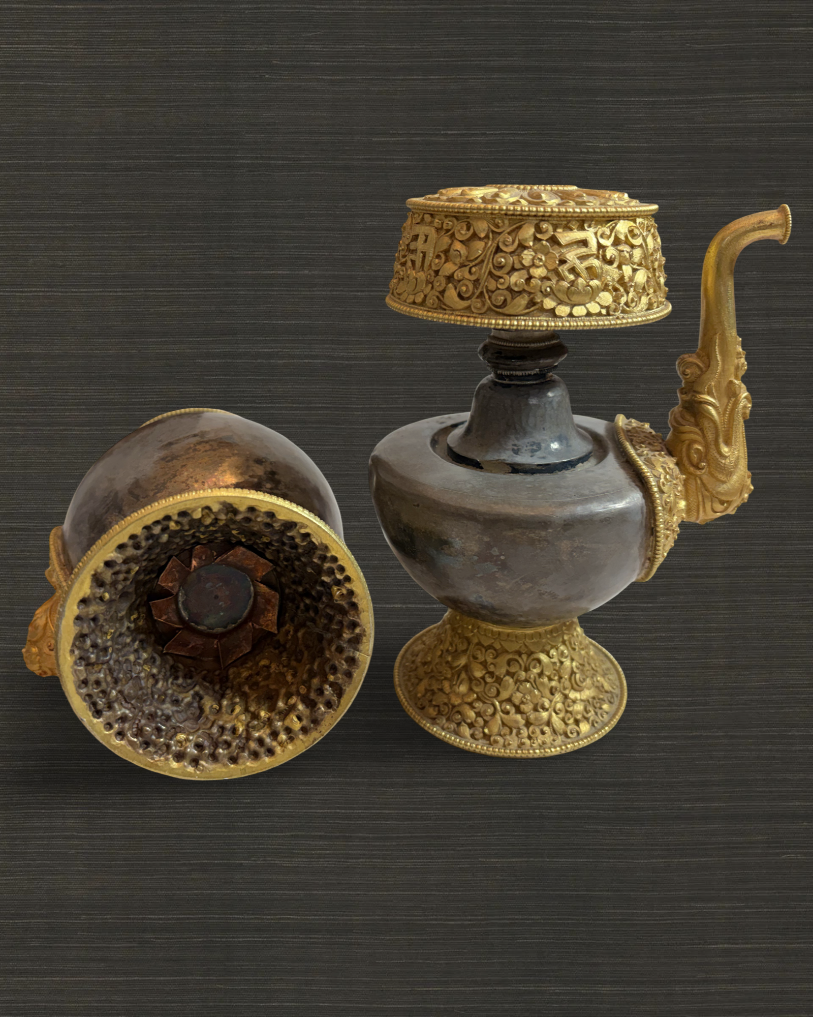 Pair of Tibetan Bhumpas