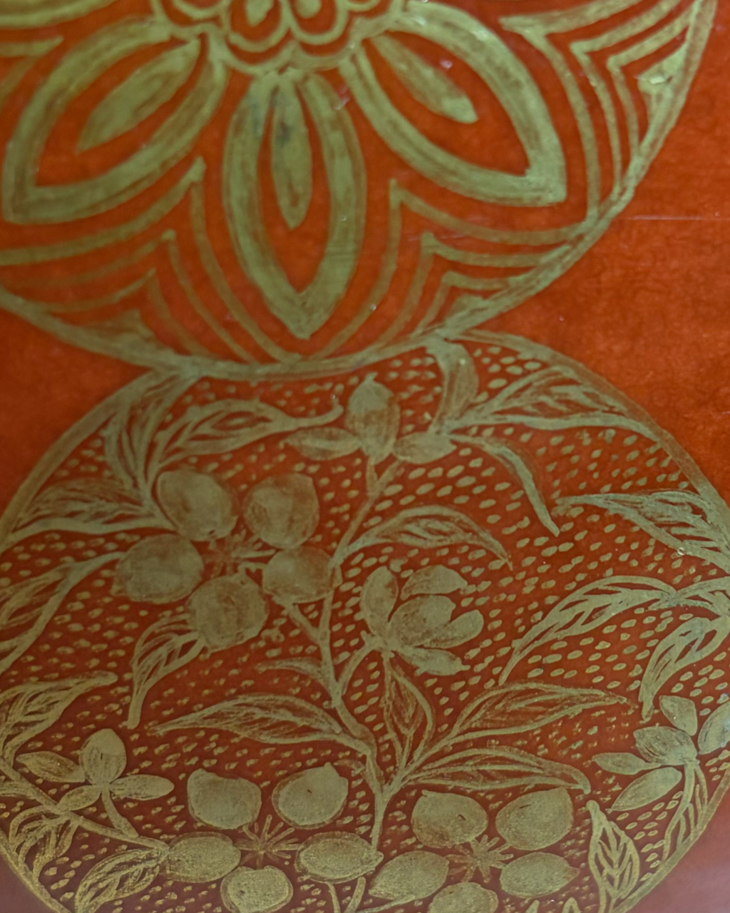 Chinese Porcelain Temple Ginger Jar