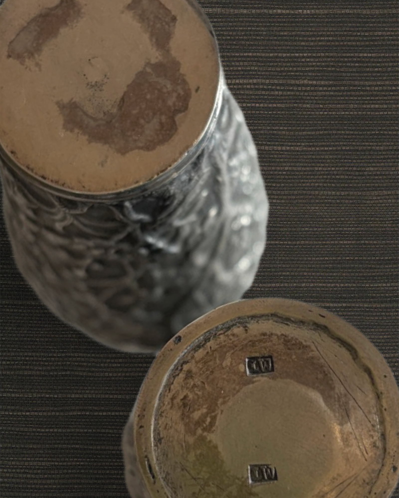 Pair of Chinese Silver Vases