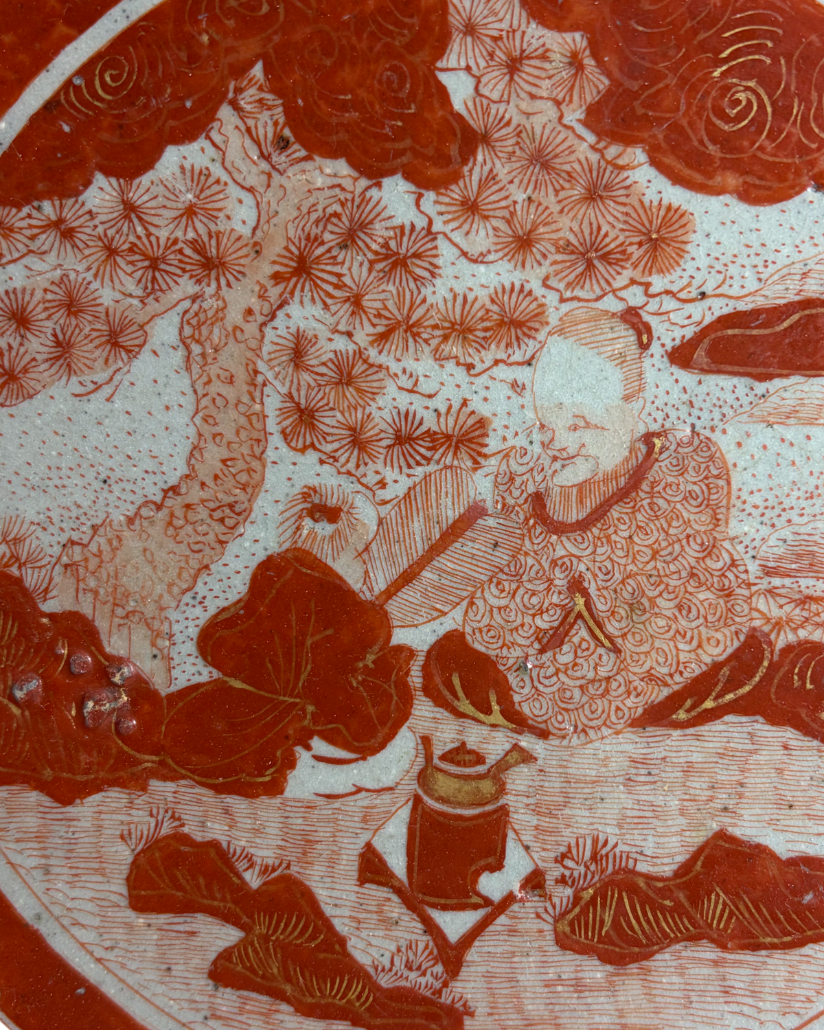 Japanese Kutani Charger