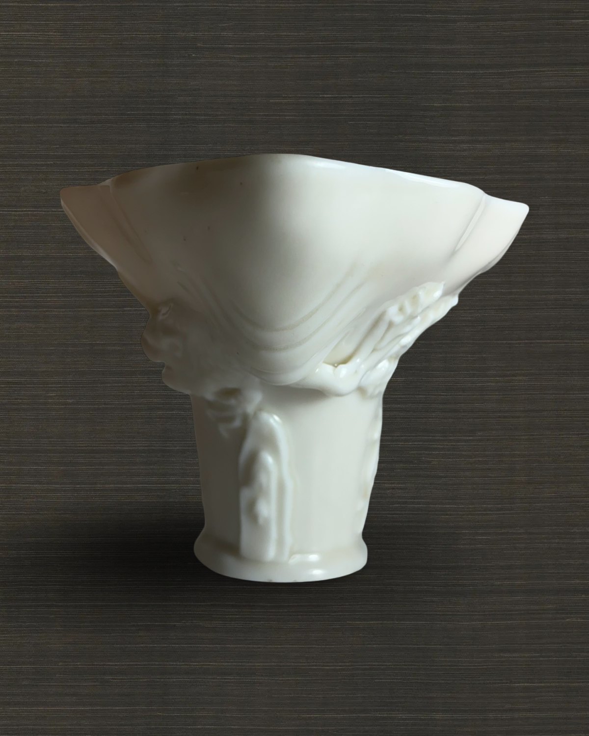 Chinese Blanc de Chine Libation Cup