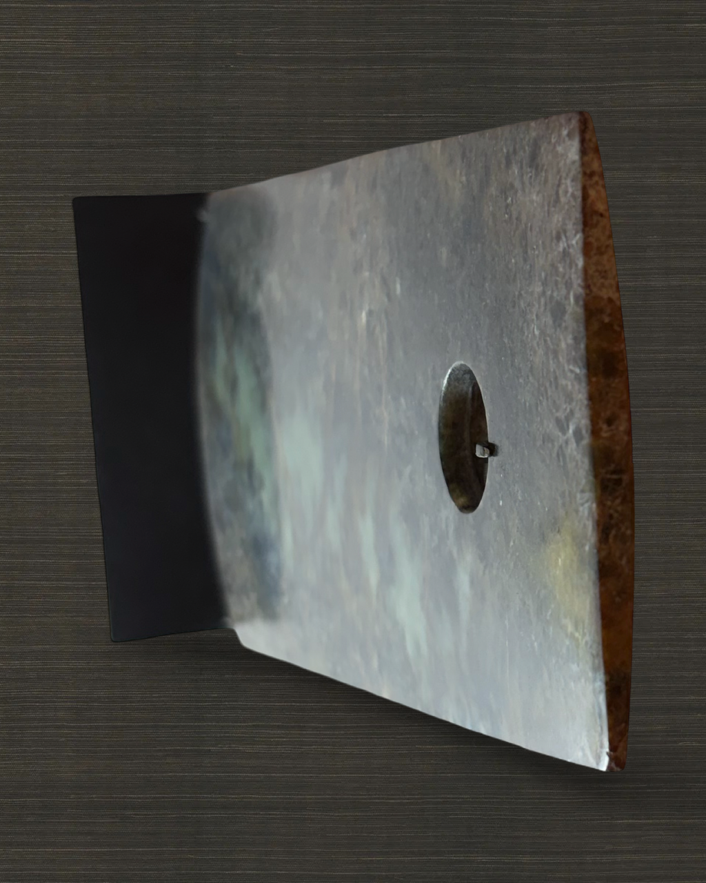 Jade Axe Head on Stand