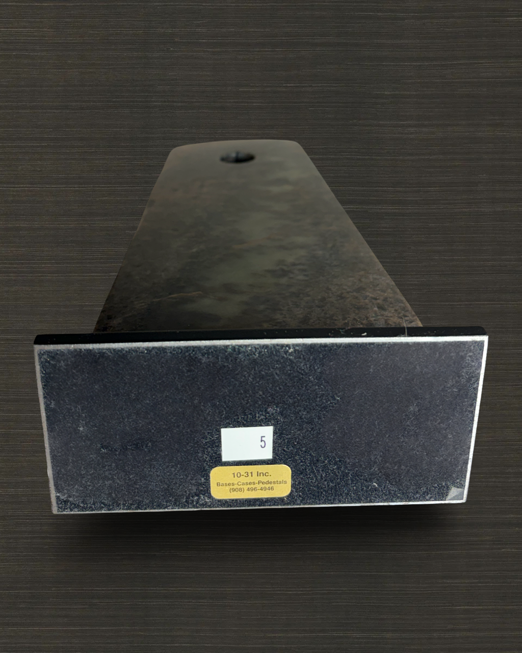 Jade Axe Head on Stand