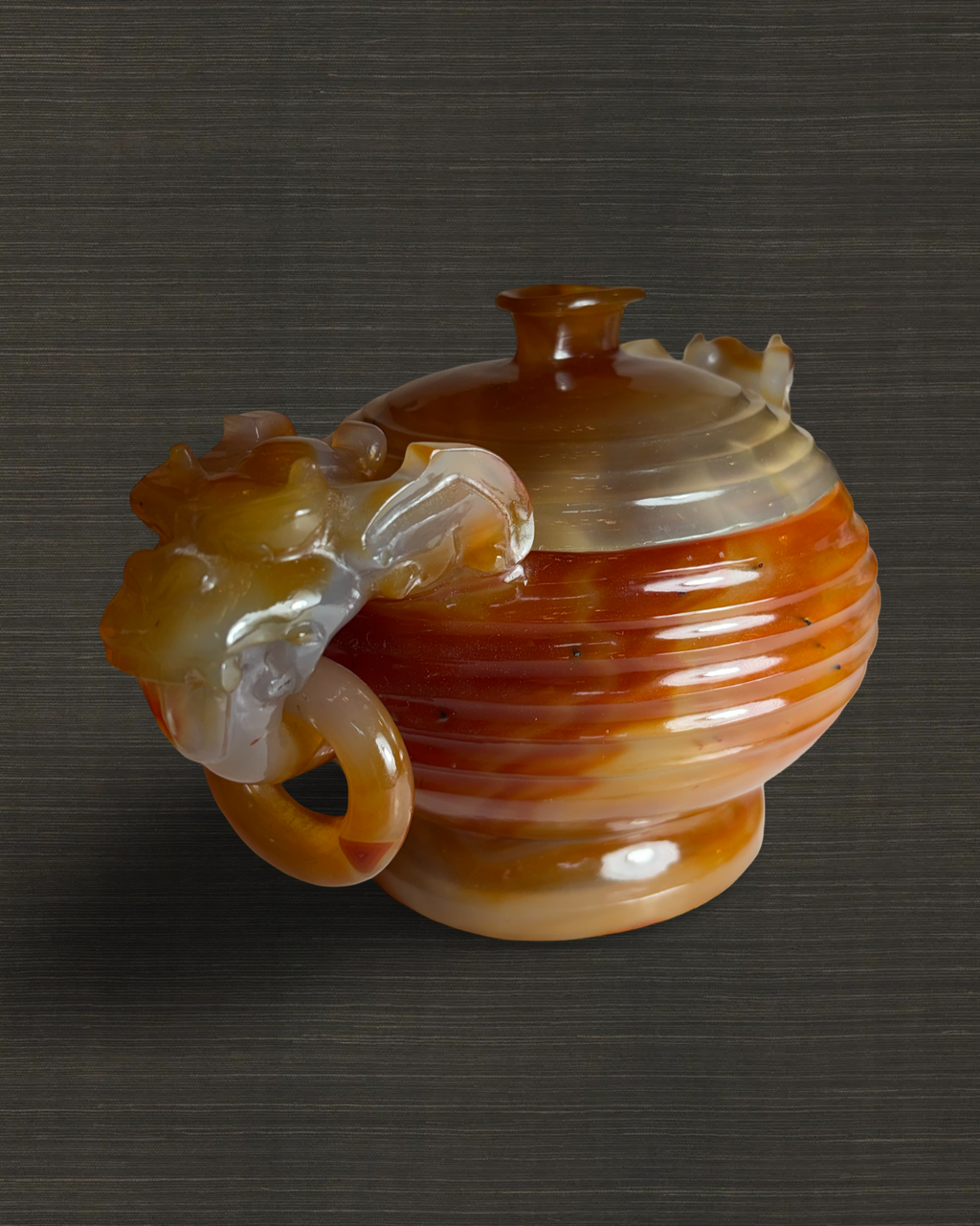 19th Century Carnelian Vessel