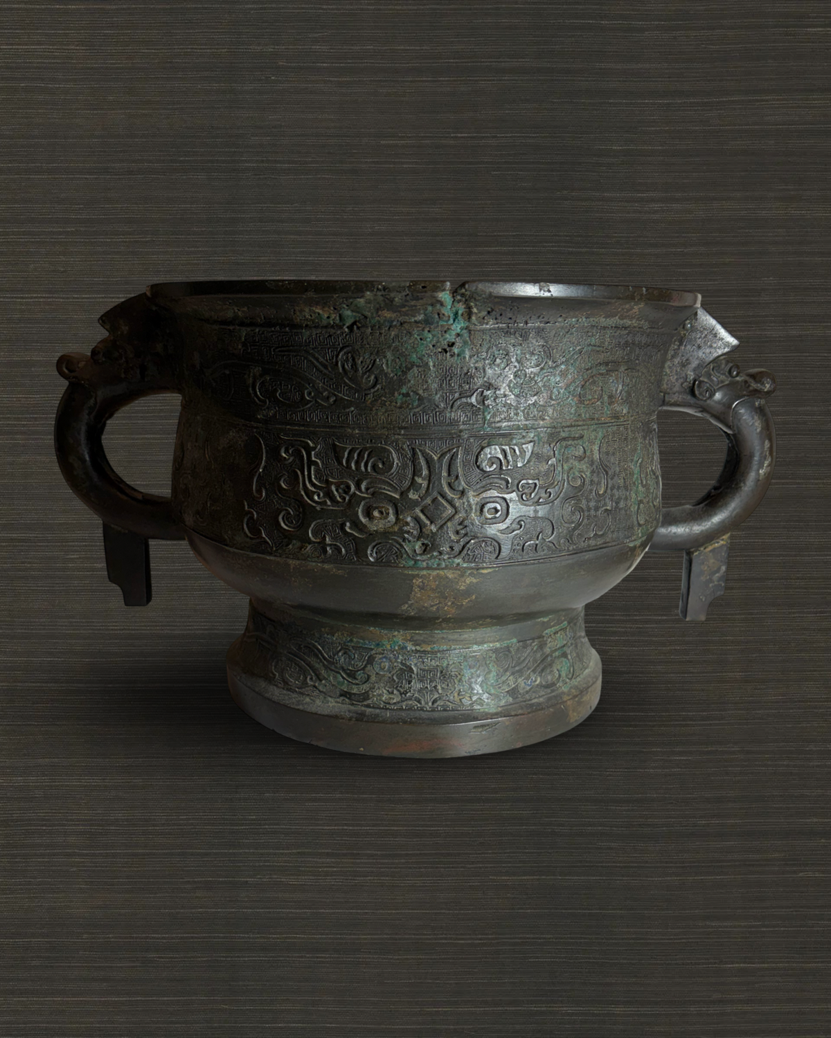 Zhou Dynasty Bronze Gui