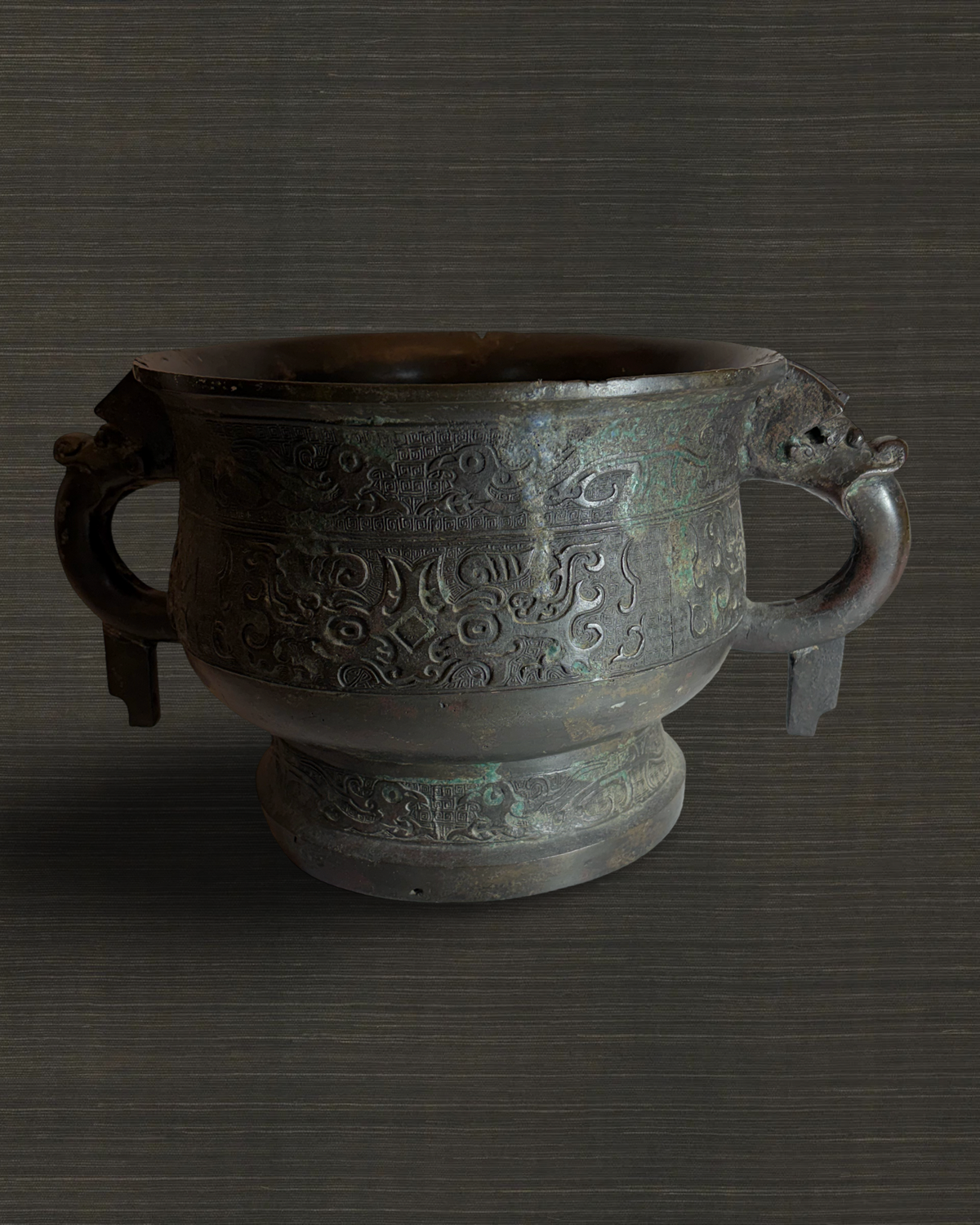 Zhou Dynasty Bronze Gui