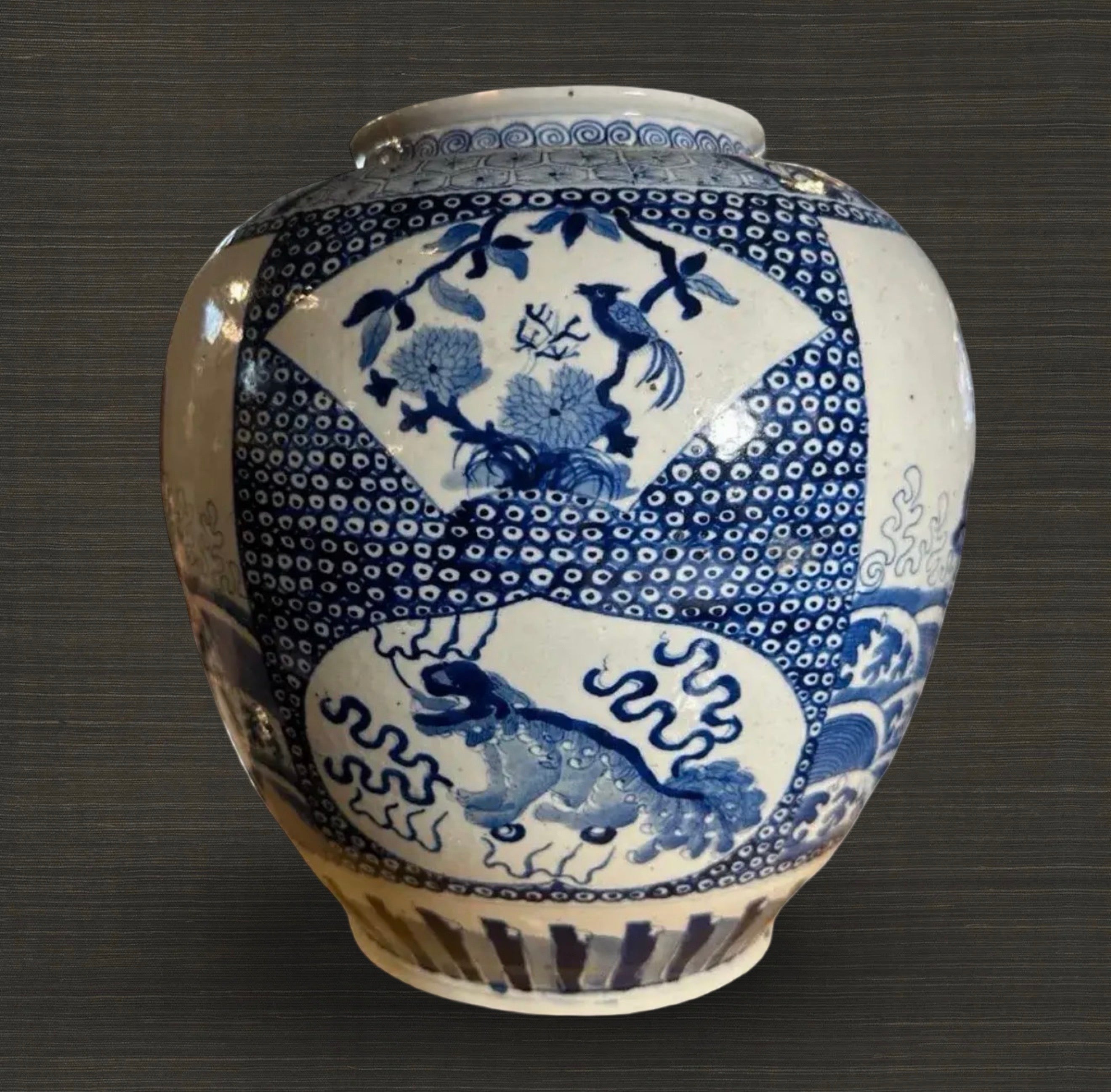 Foo Dog Ginger Jar
